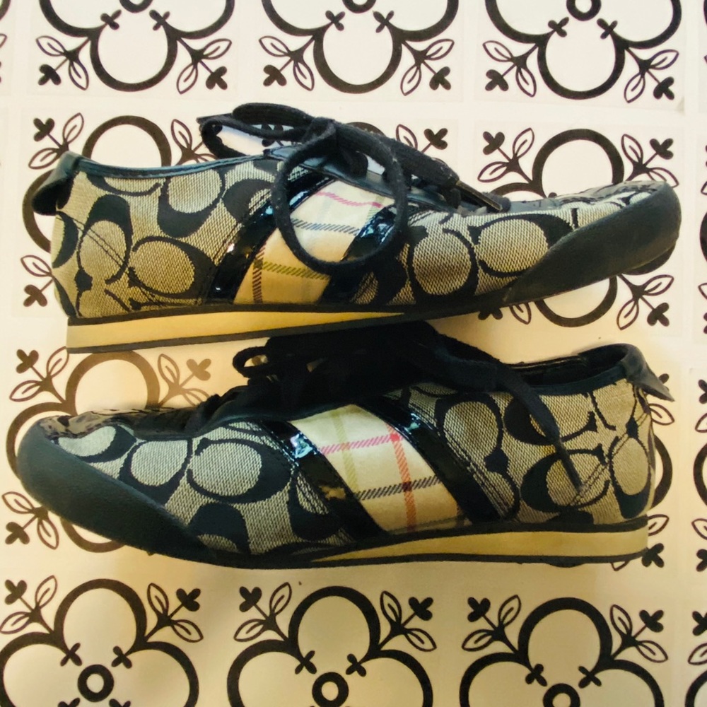 Coach Paxton Monogram Logo Sneakers